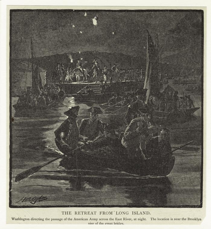 "Retreat From Long Island," New York Public Library