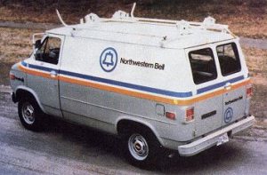 Northwestern Bell Van ca. 1980s