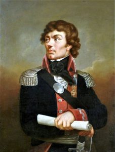 Portrait by Karl Gottlieb Schweikart. Kościuszko is shown wearing the Eagle of the Society of the Cincinnati, awarded to him by General Washington