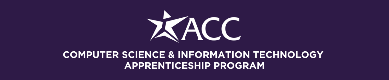Apprenticeships | ACC Computer Science and Information Technology