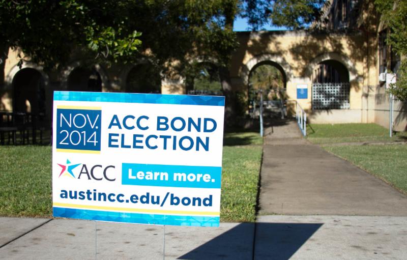 ACC Bond Election Sign