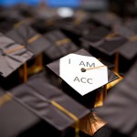 "i am acc" Graduation Cap