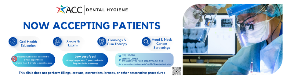 DHYG Program - Now Accepting Patients