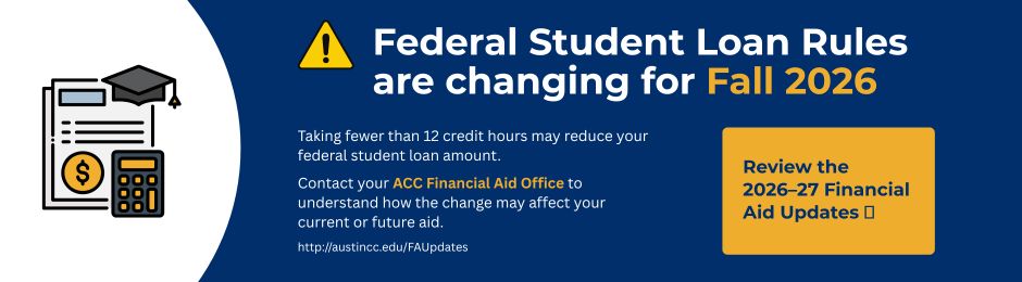 Financial AId Updates 2026-27