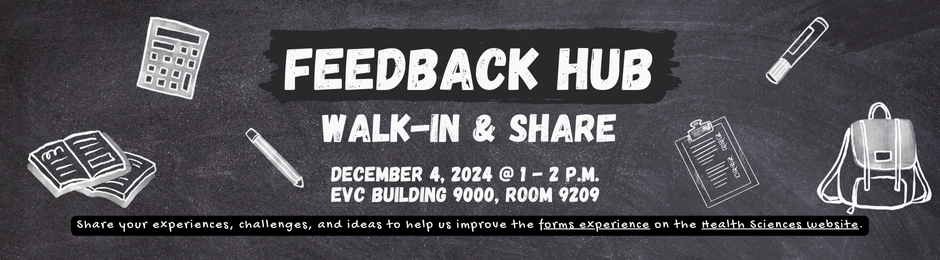 Feedback Hub - Web Banner In-person meeting Dec. 4, 2024 EVC 9209