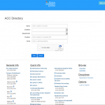 Directory screen shot