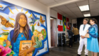 New mural at El Centro unveiled at grand reopening celebration