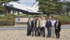 Group of students participating in NASA Community College Aerospace Scholars (NCAS) program pose for picture