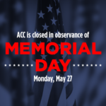 Memorial Day Closure Graphic