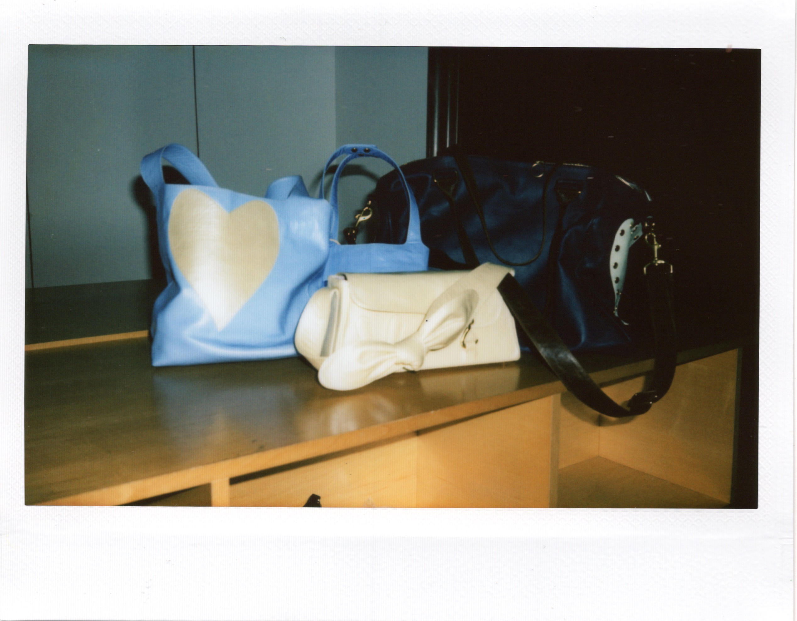 photo of purses for the fashion show