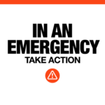 In an Emergency Take Action graphic