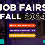 Job fairs fall 2024 graphic