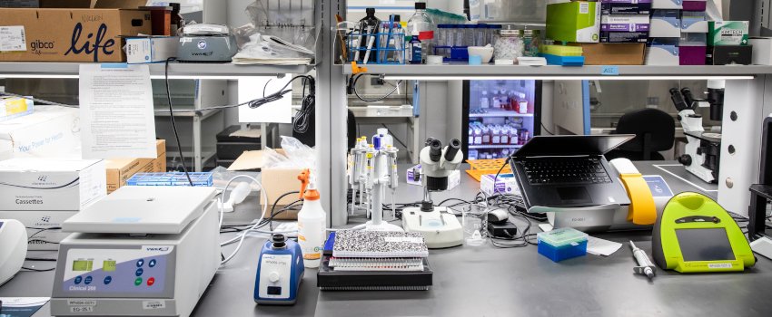 Equipment in Bioscience Incubator