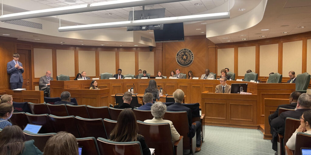 photo of Texas Legislature Room