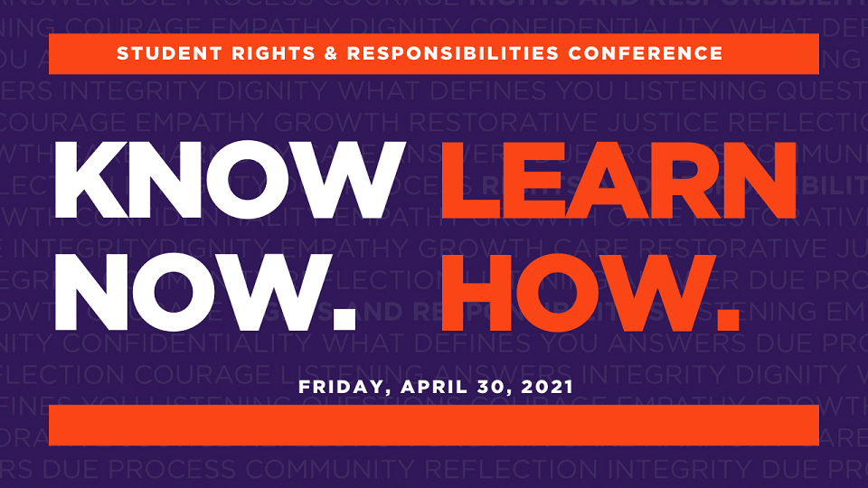 Student Rights and Responsibilities Conference