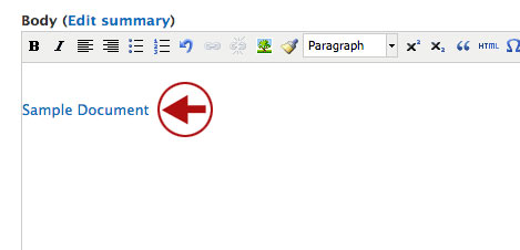 Content within Drupal is now linked to Google Drive document